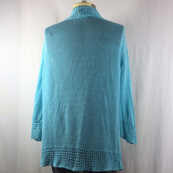 Chico’s Open Front Cardigan Size 1 - Picture 5 of 8